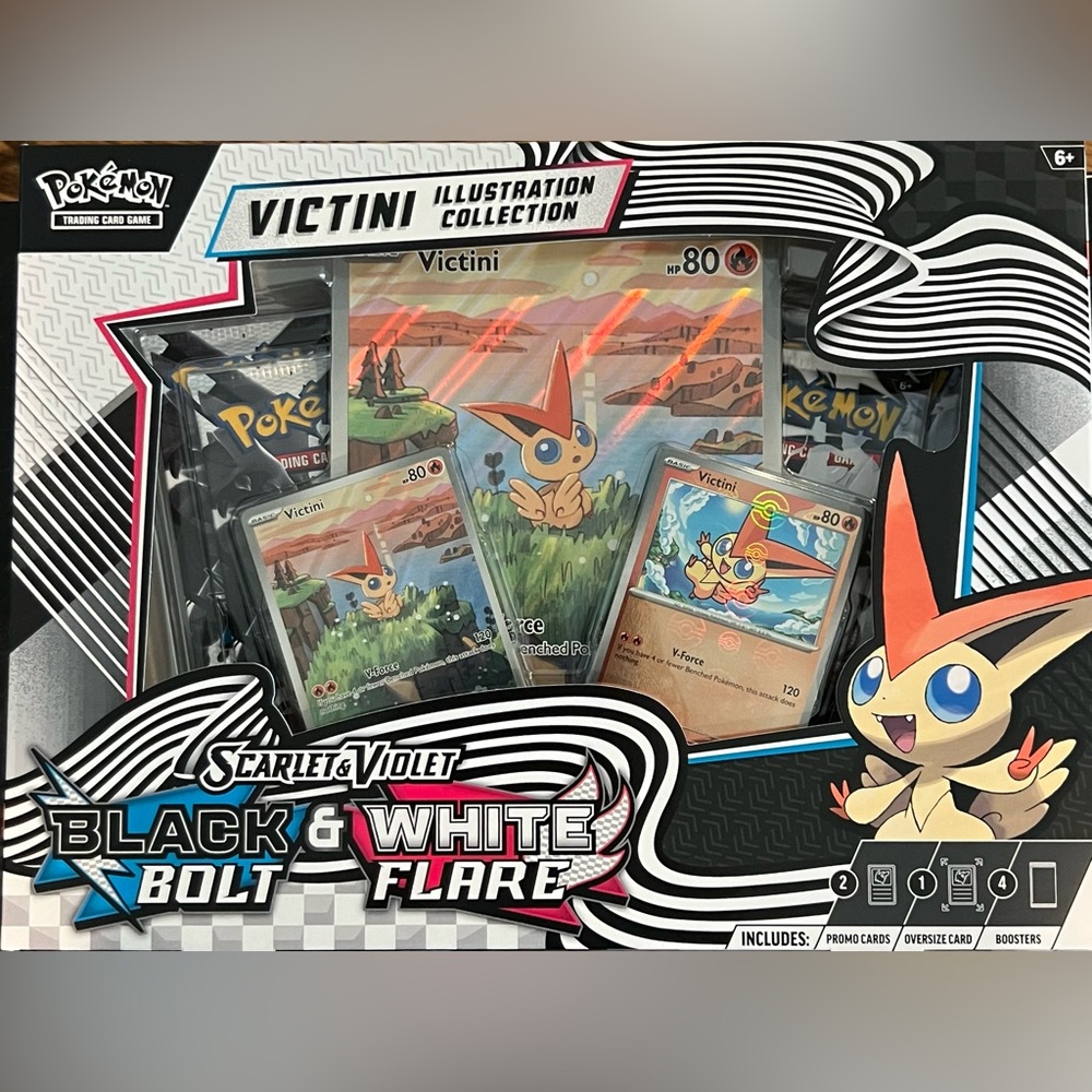 Pokemon TCG - Victini Illustration Collection - Black Bolt/White Flare
